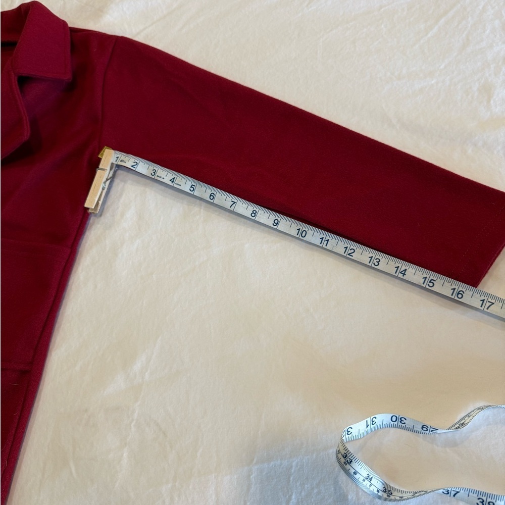4/$20 Stylish Red Jacket - Size Small - Picture 5 of 5